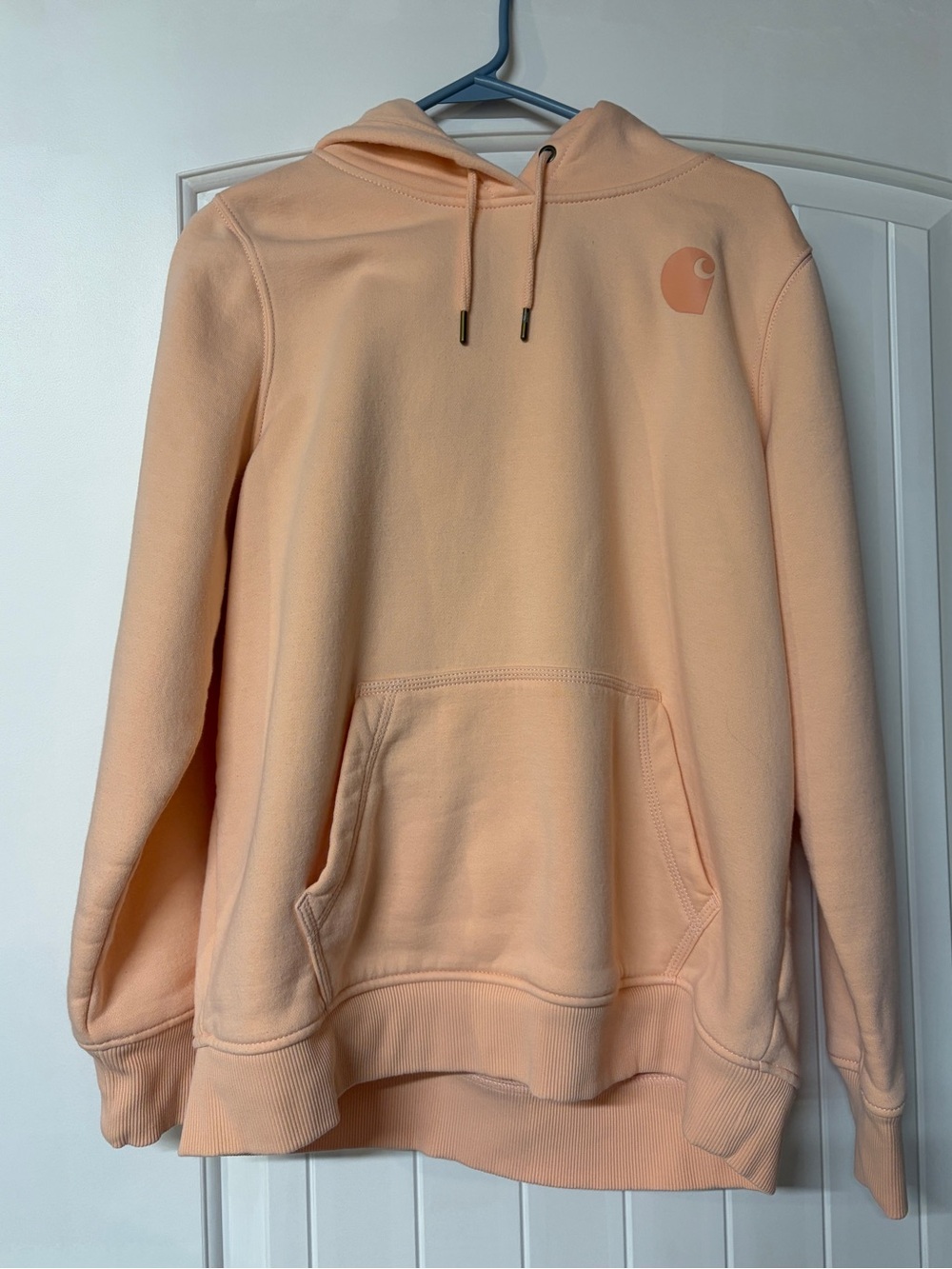 Carhartt Women’s Relaxed Fit Midweight Logo Sleeve Graphic Hoodie